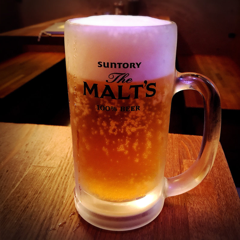 生ビール(ゴールドラッシュ 新宿東口店)