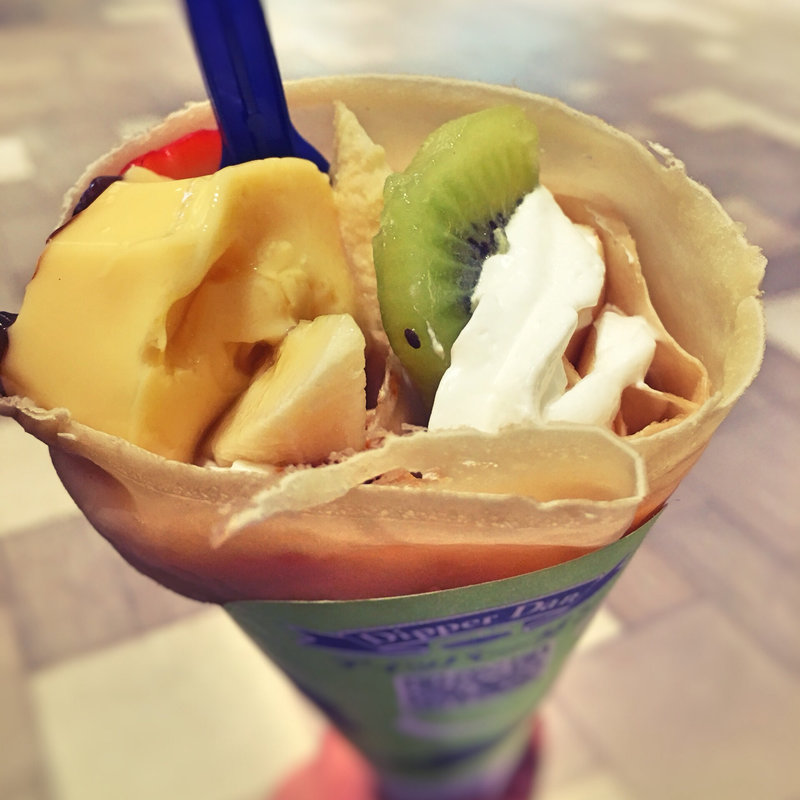 プリンアラモード(ディッパーダン 博多マルイ店)