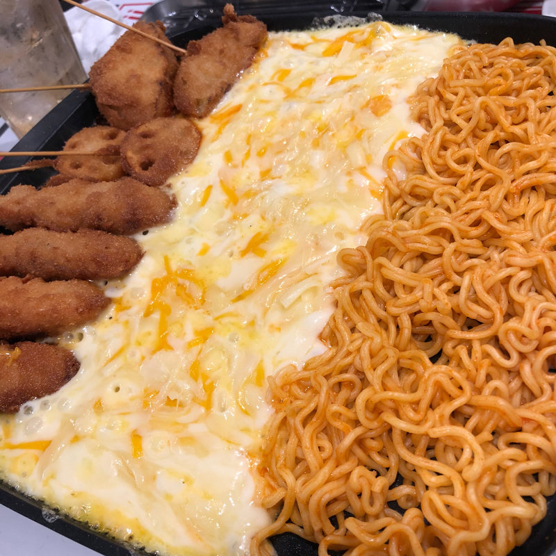 串カツチーズダッカルビ(串カツやまだ)