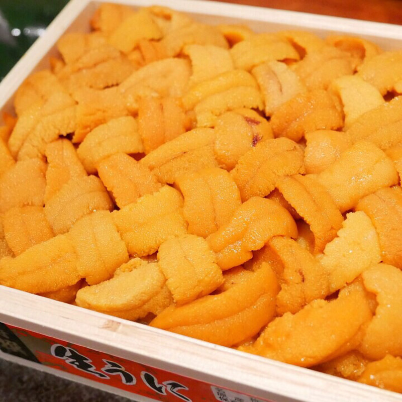 箱うにの手巻き寿司(はれたりくもったり )