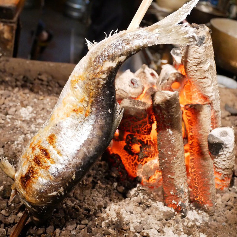 ニシンの塩焼き(魚秀)