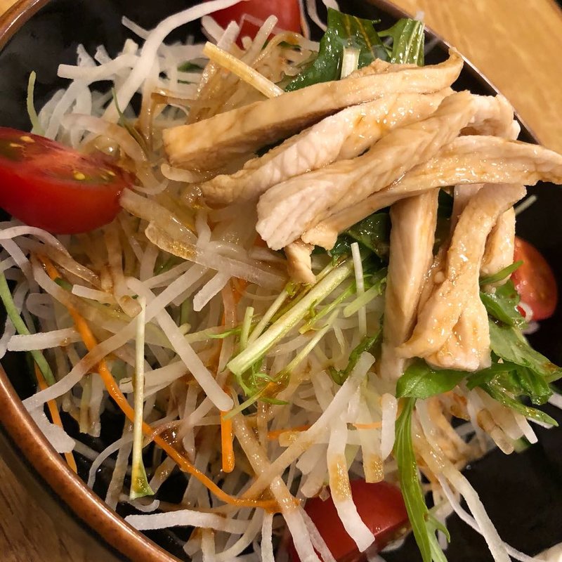 鳥樹風サラダ(鳥樹本店)