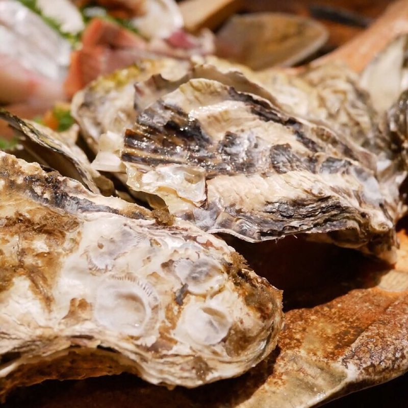 蒸し牡蠣(魚秀)