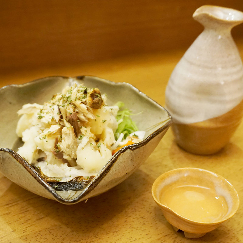 生節ポテトサラダ(ひなかの)