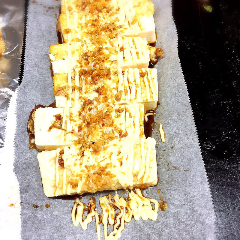 豆腐ステーキ(神戸六甲道ぎゅんた JPタワーKITTE店)