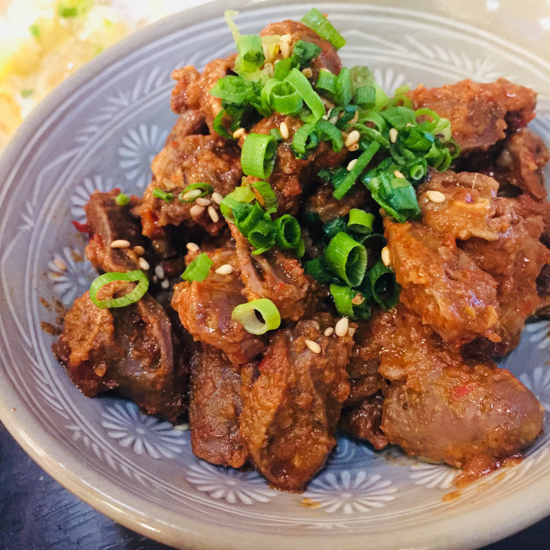 はつチャンジャ(もつ焼 煮込み ヤリキ 上野総本店)