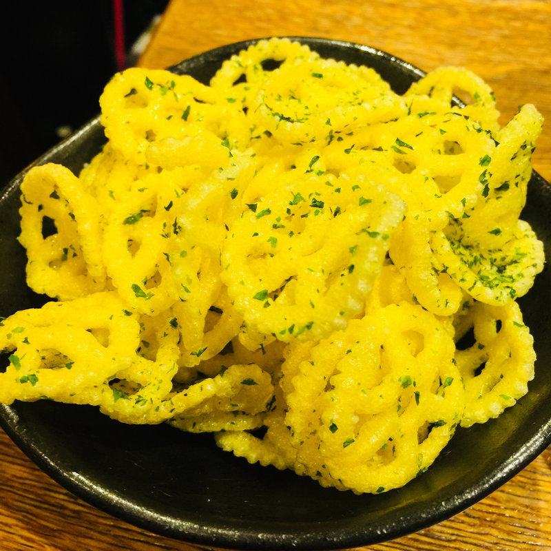 揚げたてスピン(じろ銀)