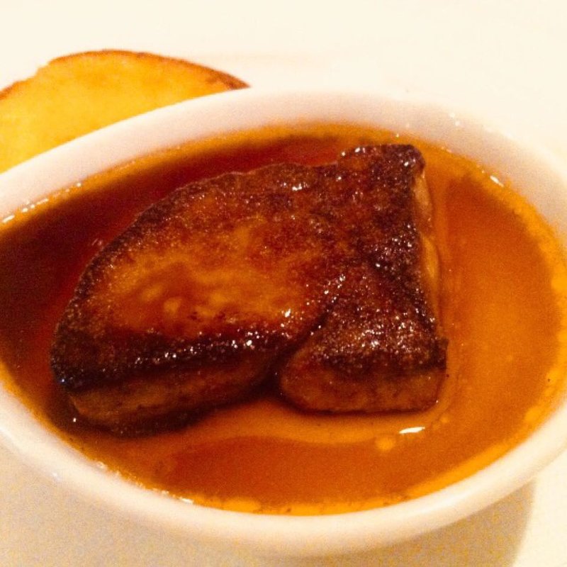 フォアグラ茶碗蒸し(ル・メッサージュ)