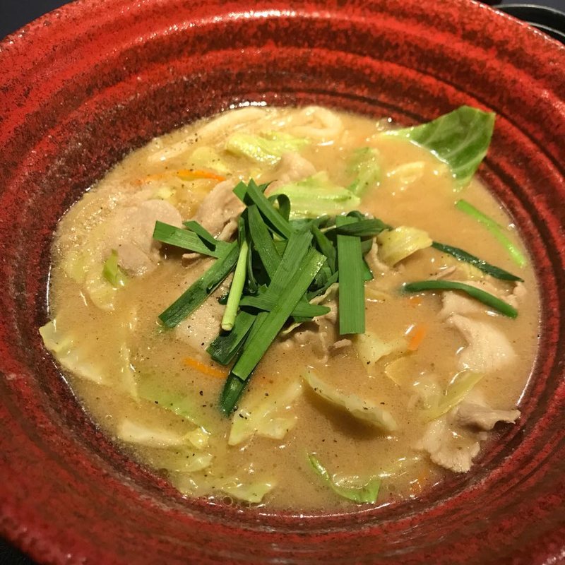 ちゃんぽんのおうどん(麺匠の心つくし つるとんたん 六本木店)