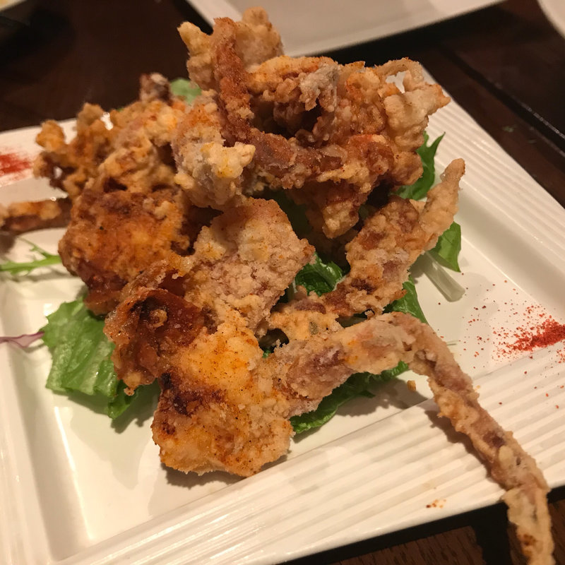 ソフトシェルクラブのフリット(クラブハウス エニ)