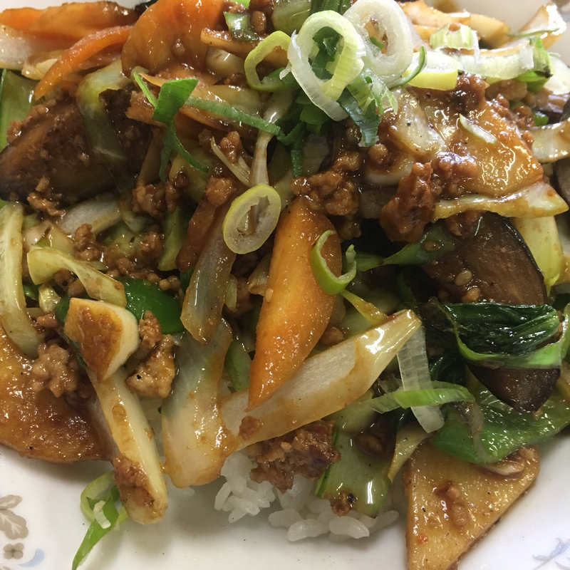 麻婆ナス丼(名菜軒)