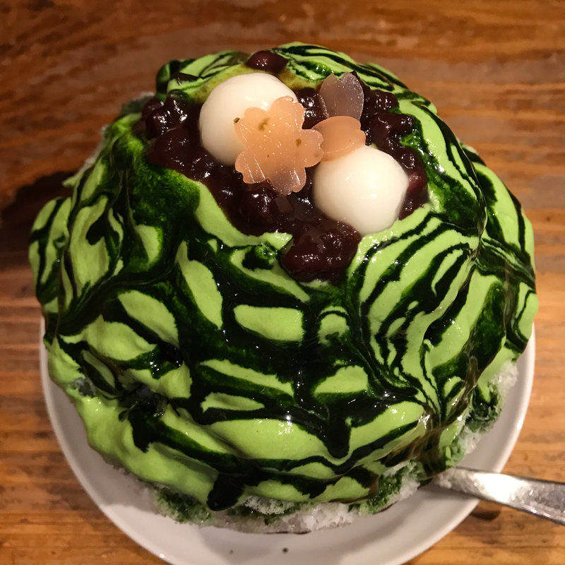 春の抹茶ミルク(まめ茶和ん)