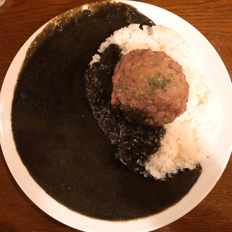 ハンバーグカレー(スープ・サラダ・ドリンク付き)(Dining Bar DoRa（ドラ）)