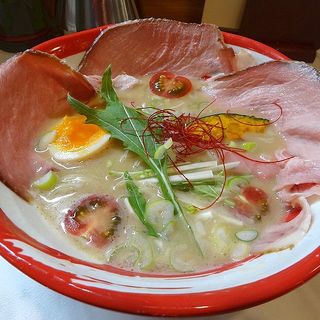 いさむ流 鯛ぱいたんカプチーノ仕立て(麺家 いさむ)