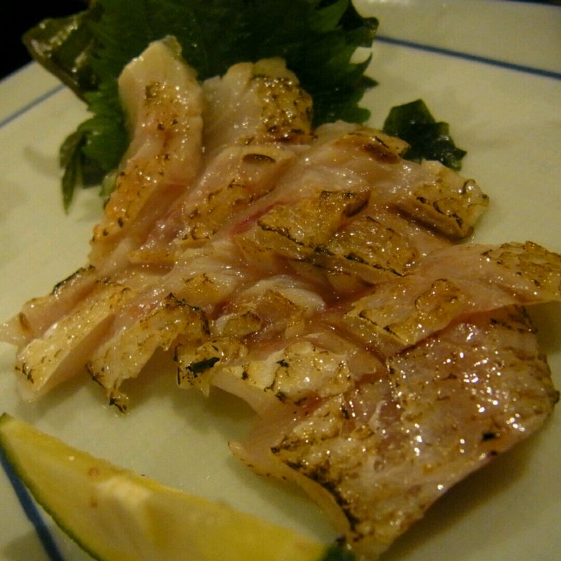 のどぐろ炙り(季節の鍋 縁)