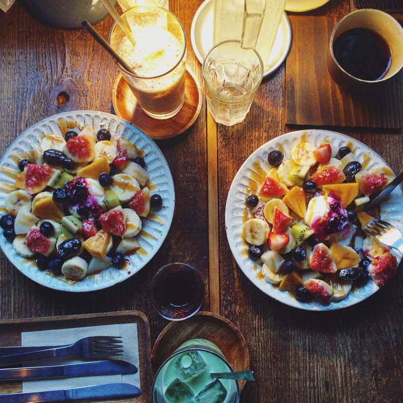 フルーツたっぷりフレンチトースト(チャールストン )