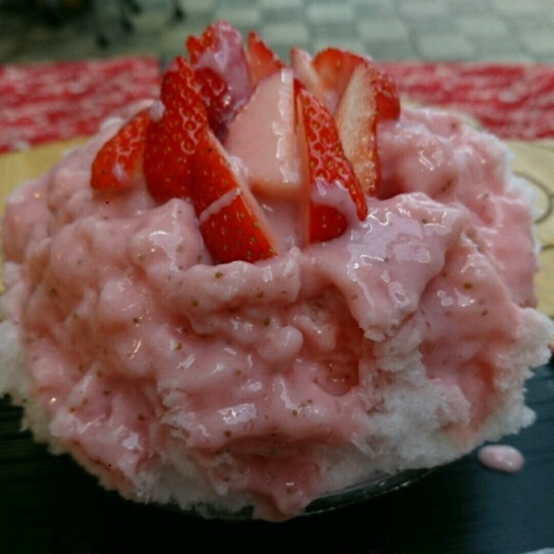 練乳いちご(大阪浪花家 )