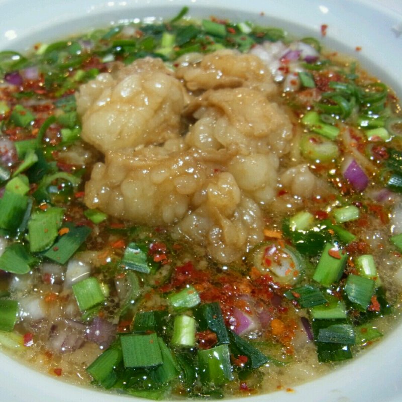 ホルモンラーメン(かき氷専門店　ドギャン )