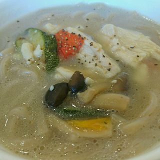 きのこ味わう白湯麺(ミスタードーナツ イズミヤ小林ショップ)