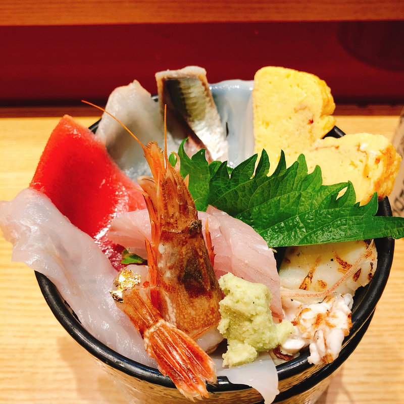 観 ミニ金沢丼(山さん寿司 本店 )