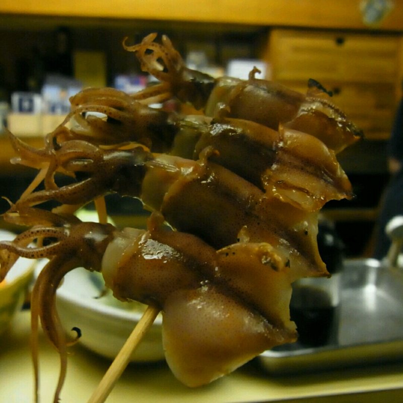 ホタルイカ炙り(和洋酒菜 ひで )