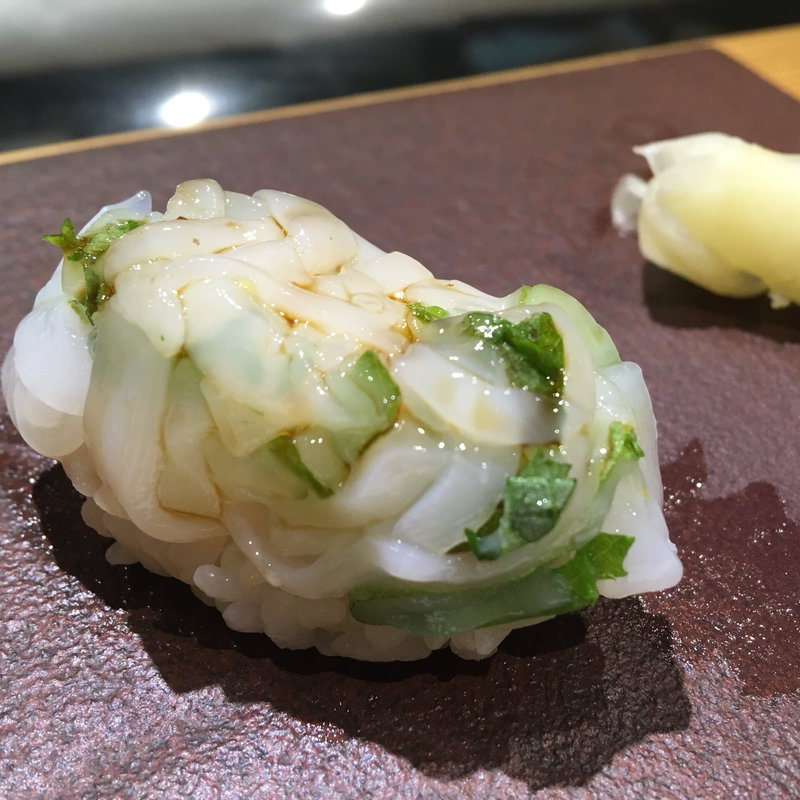 イカの握り(くら竹)