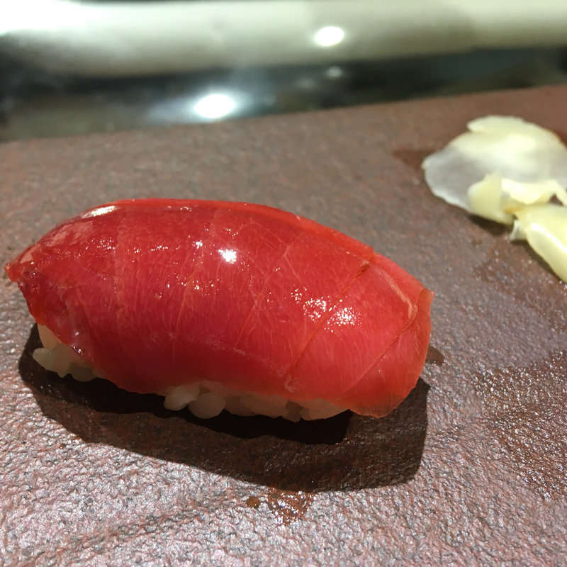 鮪の握り(くら竹)