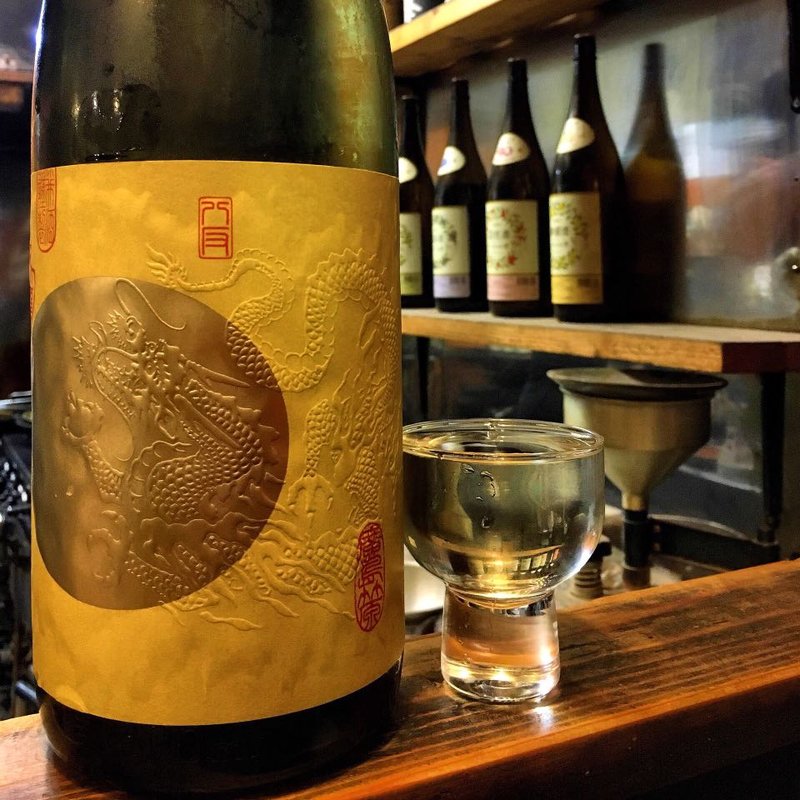 龍勢 蔵生原酒 純米吟醸 無濾過生原酒(焼鳥はなび)