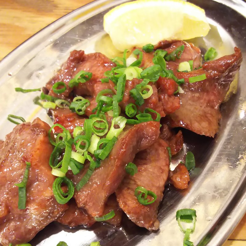 牛タンたれ焼き(串カツ田中 新川崎鹿島田店)