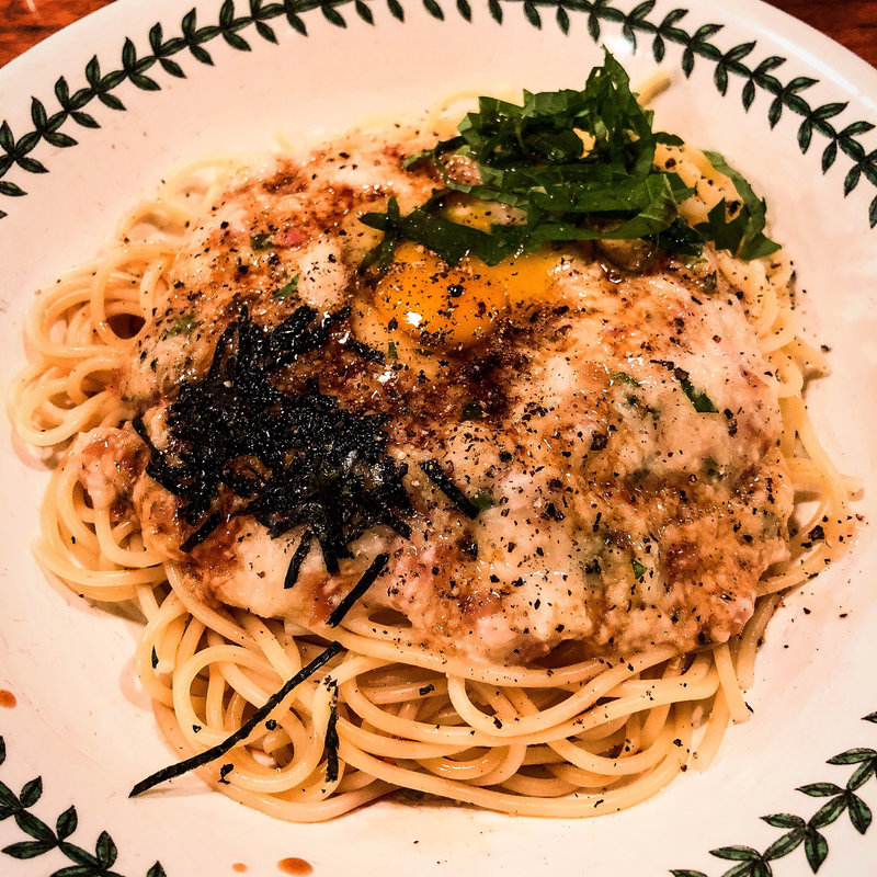 とろろスパゲティ(珈琲亭 七つ森)