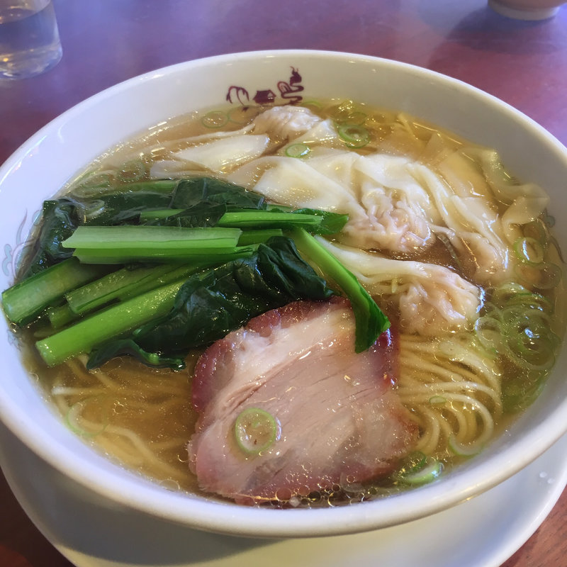 ワンタン麺  (中華菜館 同發 本館 )