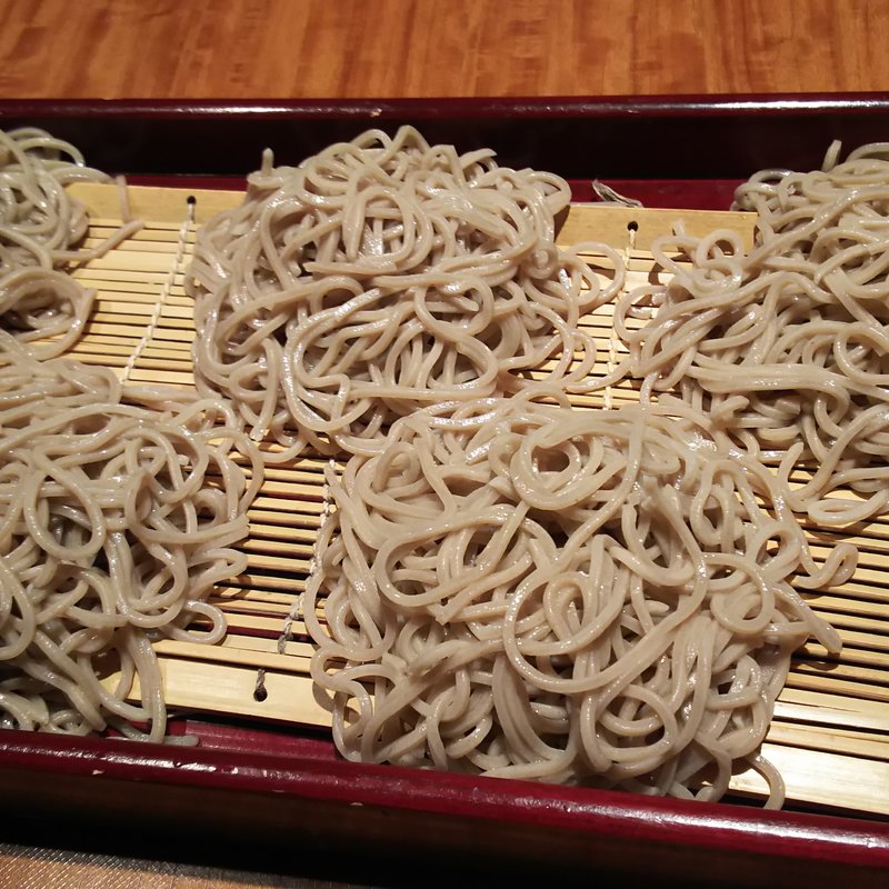 遠州名物！そばせいろ(ふじとはち 銀座店)