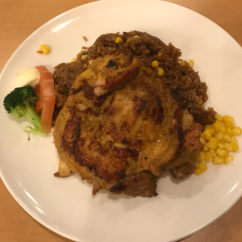 タンドリーチキン＆メキシカンピラフ（大盛り）(ジョナサン 給田店 )