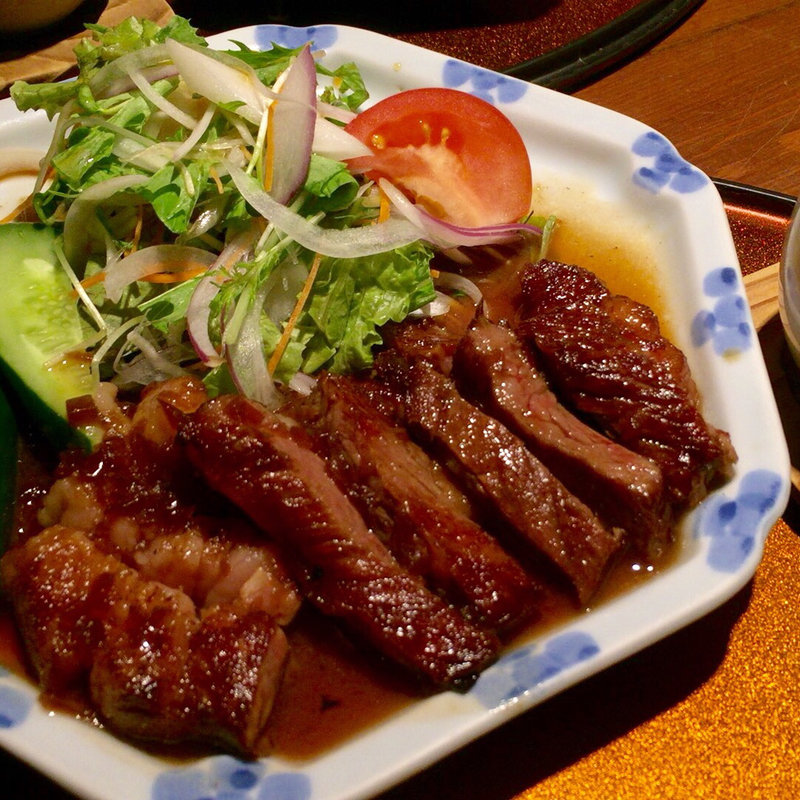 和牛ステーキ御膳(琴川)