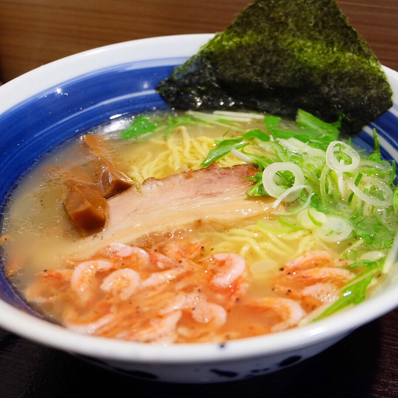 駿河湾産桜海老の塩ラーメン(麺屋 道神 )