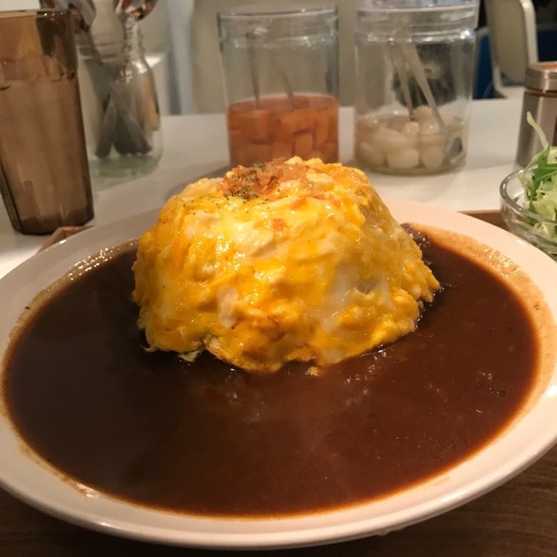 オムレツカレー(ELUA DINER-KOBE )