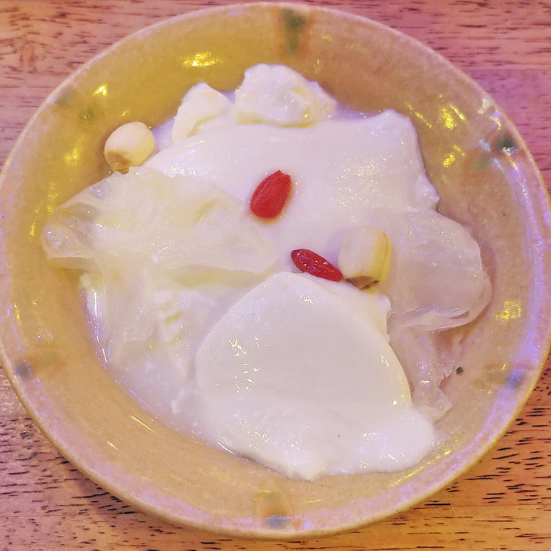 薬膳杏仁豆腐(中国茶房8 六本木店 （チャイニーズカフェ・エイト）)
