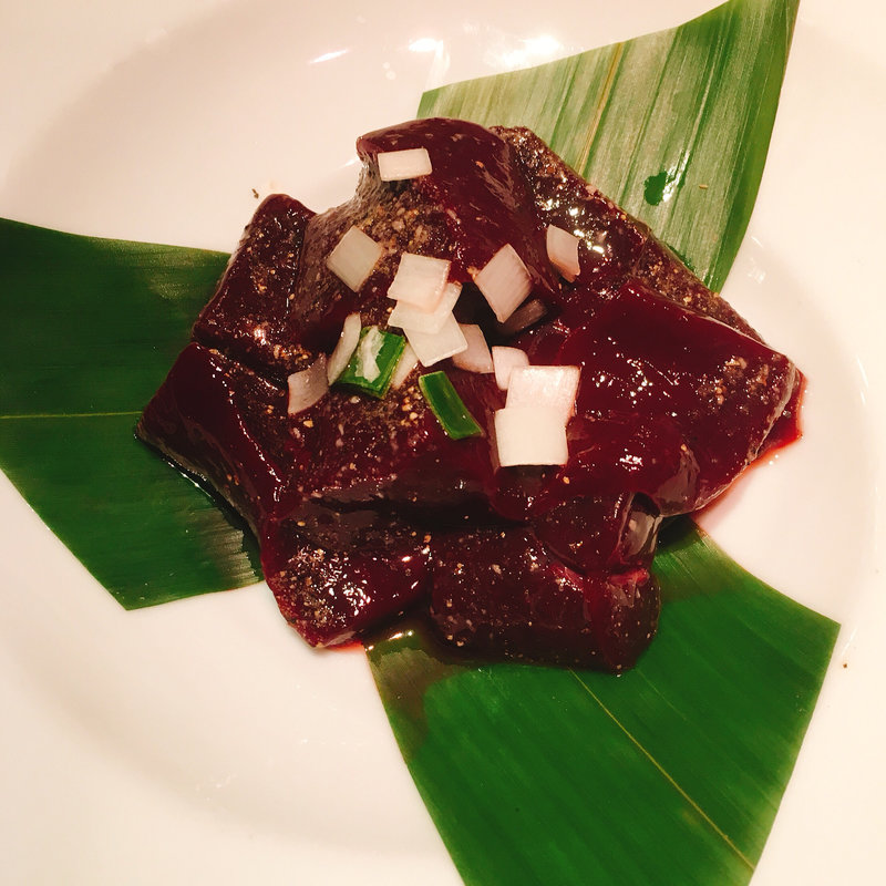 上レバー焼(叙々苑 目黒店)