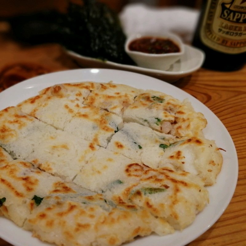 海鮮チヂミ(オレズ・マガラズ 須崎店)