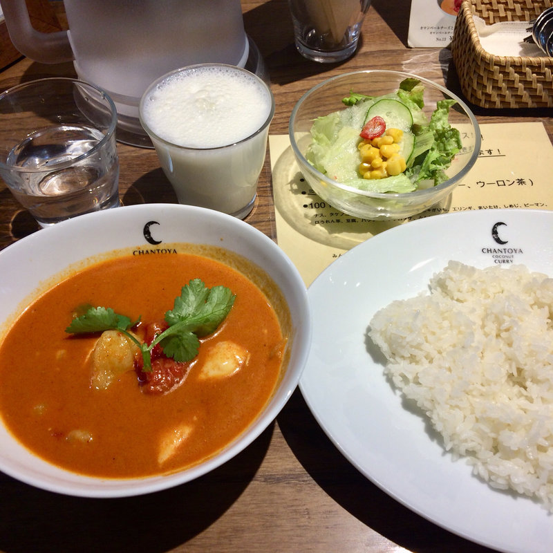 カマンベールチーズとじゃがいもとトマトのカリー(チャントーヤ　ココナッツカリー （CHANTOYA COCONUT CURRY）)