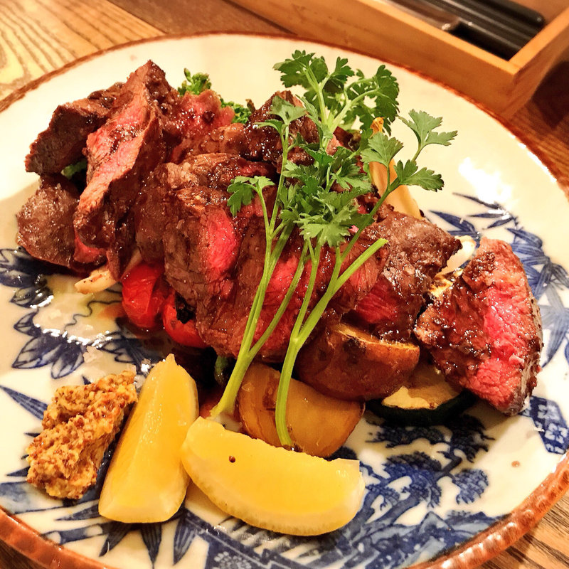 エゾ鹿のランプステーキ(スミヤ ピン （SUMIYA PINN）)