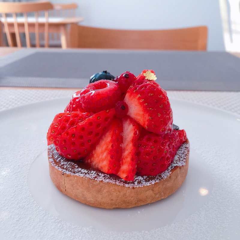 ベリーの赤いタルト(カフェユアーズ （Cafe yours）)