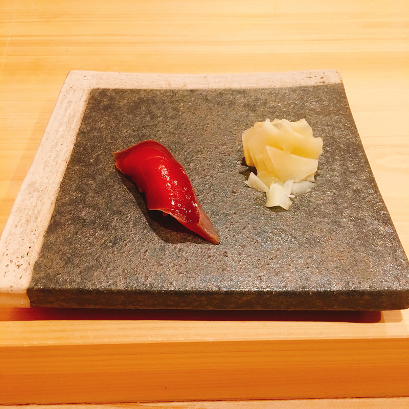 鰹の握り(鮨ばんど)