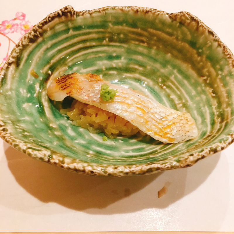 くえの蒸寿司(鮨ばんど)