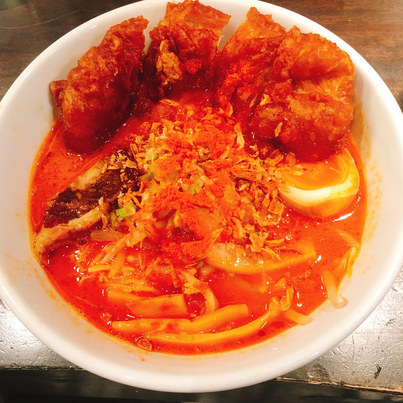 とんがらパーコー麺(○宿めんてんてん （まるじゅくめんてんてん）)