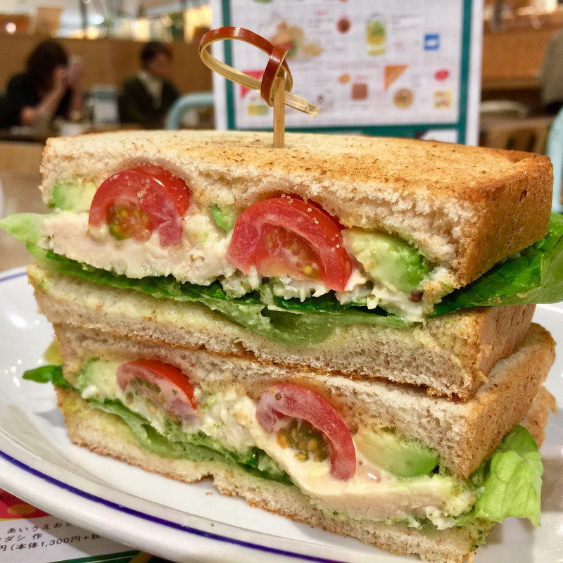 チキンサンド(スタンダードブックストア あべの )