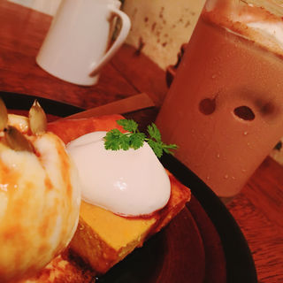 かぼちゃのケーキ(tea room mahisa （ティー ルーム マヒシャ）)