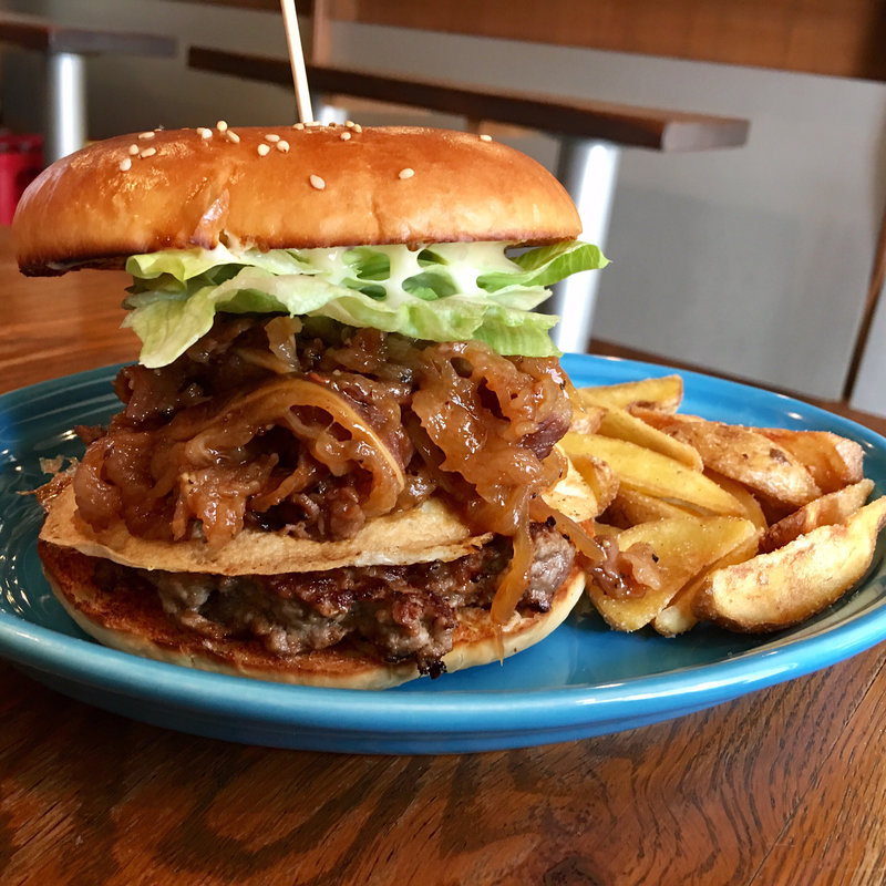 ヤキニクバーガー(SMASH HEAD)