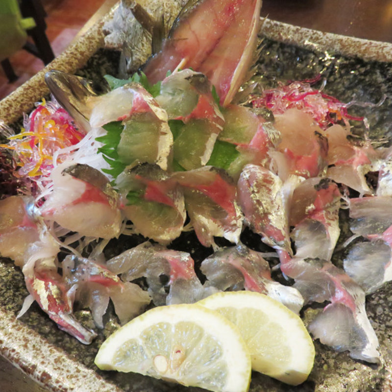 あじの活造り(肴処32)