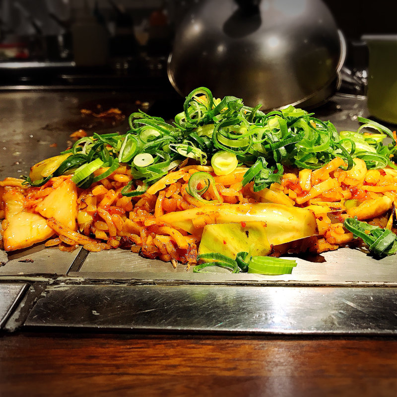 そばめし（牛すじ&キムチ入り）(らんぷ)